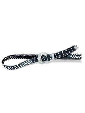 Glitz Leather Belt